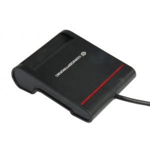 Conceptronic SCR01B lector de tarjeta inteligente USB USB 2.0 Negro