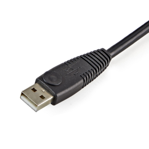StarTech.com Cable KVM 4 en 1 de 1,8m con DVI USB Audio y Micrófono