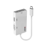 Lindy 43273 Adaptador gráfico USB 3840 x 2160 Pixeles Blanco Lindy 43273 Adaptador gráfico USB 3840 x 2160 Pixeles Blanco