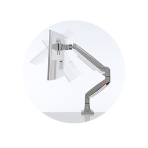 Kensington Brazo SmartFit® de altura ajustable con controles de un solo toque para monitor individual