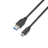 AISENS A107-0060 cable USB 1 m USB 3.2 Gen 2 (3.1 Gen 2) USB A USB C Negro