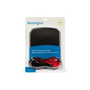 Kensington Reposamuñecas gel Duo ratón rojo/gris Kensington Reposamuñecas gel Duo ratón rojo/gris