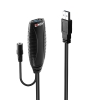 Lindy 43156 cable USB 10 m USB 3.2 Gen 1 (3.1 Gen 1) USB A Negro