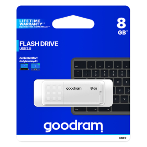 Goodram UME2 unidad flash USB 8 GB USB tipo A 2.0 Blanco Goodram UME2 unidad flash USB 8 GB USB tipo A 2.0 Blanco