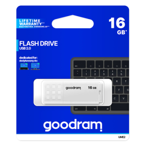 Goodram UME2 unidad flash USB 16 GB USB tipo A 2.0 Blanco Goodram UME2 unidad flash USB 16 GB USB tipo A 2.0 Blanco