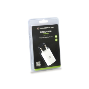 Conceptronic ALTHEA05W cargador de dispositivo móvil Blanco Interior