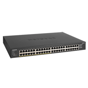 NETGEAR GS348PP No administrado Gigabit Ethernet (10/100/1000) Energía sobre Ethernet (PoE) Negro