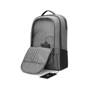 Lenovo 4X40X54260 maletines para portátil 43,9 cm (17.3") Mochila Carbón vegetal, Gris