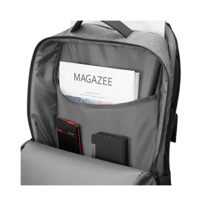 Lenovo 4X40X54260 maletines para portátil 43,9 cm (17.3") Mochila Carbón vegetal, Gris
