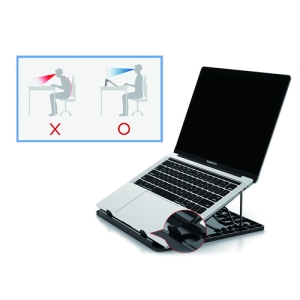 Conceptronic ERGO Laptop Cooling Stand Soporte para ordenador portátil Negro 39,6 cm (15.6") Conceptronic ERGO Laptop Cooling Stand Soporte para ordenador portátil Negro 39,6 cm (15.6")