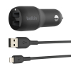 Belkin Boost Charge Negro Auto