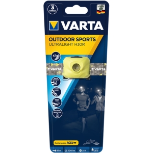 Varta OUTDOOR SPORTS ULTRALIGHT H30R Cal Linterna con cinta para cabeza LED Varta OUTDOOR SPORTS ULTRALIGHT H30R Cal Linterna con cinta para cabeza LED