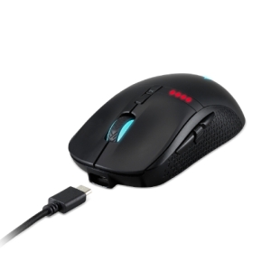 Acer Predator Cestus 350 ratón Ambidextro RF Wireless + USB Type-C Óptico 16000 DPI