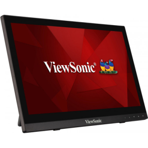 Viewsonic TD1630-3 pantalla para PC 39,6 cm (15.6") 1366 x 768 Pixeles HD LCD Pantalla táctil Multi-usuario Negro Viewsonic TD1630-3 pantalla para PC 39,6 cm (15.6") 1366 x 768 Pixeles HD LCD Pantalla táctil Multi-usuario Negro