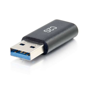 C2G Convertidor adaptador USB-C® hembra a USB-A macho SuperSpeed de 5 GB/s C2G Convertidor adaptador USB-C® hembra a USB-A macho SuperSpeed de 5 GB/s