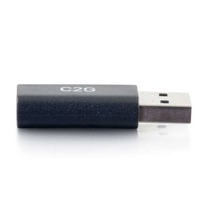 C2G Convertidor adaptador USB-C® hembra a USB-A macho SuperSpeed de 5 GB/s C2G Convertidor adaptador USB-C® hembra a USB-A macho SuperSpeed de 5 GB/s