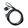 Urban Factory Securitee cable antirrobo Negro 2 m