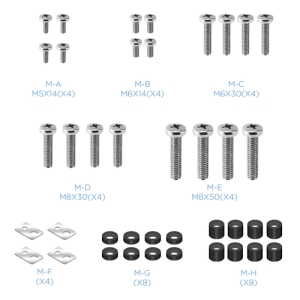 TooQ LPCE1170TSLI-B soporte para pantalla de señalización 177,8 cm (70") Negro