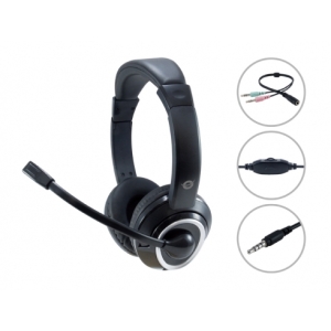 Conceptronic POLONA02BA auricular y casco Auriculares Alámbrico Diadema Juego Negro Conceptronic POLONA02BA auricular y casco Auriculares Alámbrico Diadema Juego Negro