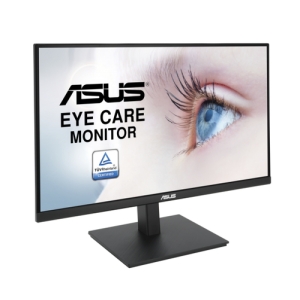 ASUS VA27AQSB - Monitor LED - 27" - 2560 x 1440 QHD @ 75 Hz - IPS - 350 cd/m² - 1000:1 - 1 ms - HDMI, DisplayPort - altavoces - negro
