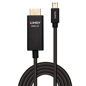 5 m Mini DisplayPort HDMI Negro