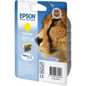 Epson Singlepack Yellow T0714 DURABrite Ultra Ink