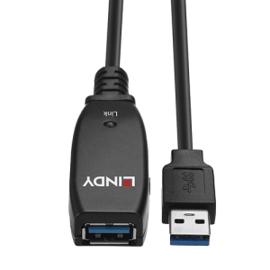 Lindy 43322 cable USB 15 m USB 3.2 Gen 1 (3.1 Gen 1) USB A Negro Lindy 43322 cable USB 15 m USB 3.2 Gen 1 (3.1 Gen 1) USB A Negro