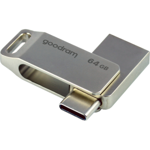 Goodram ODA3 unidad flash USB 64 GB USB Type-A / USB Type-C 3.2 Gen 1 (3.1 Gen 1) Plata Goodram ODA3 unidad flash USB 64 GB USB Type-A / USB Type-C 3.2 Gen 1 (3.1 Gen 1) Plata