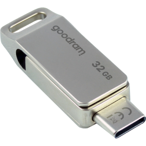 Alternative view of Goodram ODA3 unidad flash USB 32 GB USB Type-A / USB Type-C 3.2 Gen 1 (3.1 Gen 1) Plata
