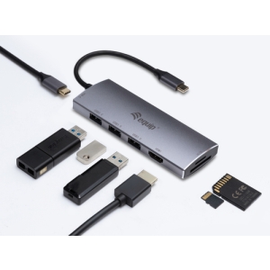 Equip 133482 hub de interfaz USB 3.2 Gen 1 (3.1 Gen 1) Type-C 5000 Mbit/s Plata Equip 133482 hub de interfaz USB 3.2 Gen 1 (3.1 Gen 1) Type-C 5000 Mbit/s Plata