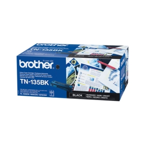Brother TN135BK cartucho de tóner 1 pieza(s) Original Negro