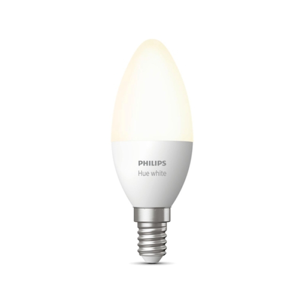 Philips Hue White Vela - Bombilla inteligente E14