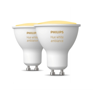 Philips Hue White ambiance GU10 - foco inteligente - (paquete de 2)