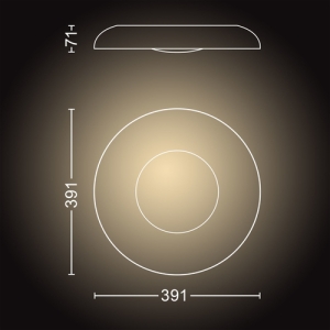 Philips Hue White ambiance Plafón Still