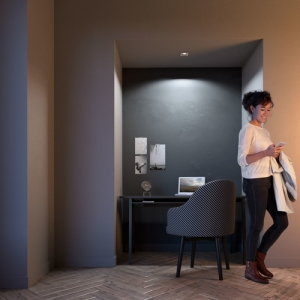 Philips Hue White ambiance Foco empotrable Milliskin extensible