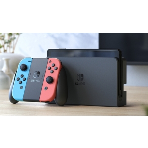 Reacondicionado | Nintendo Switch OLED videoconsola portátil 17,8 cm (7") 64 GB Pantalla táctil Wifi Azul, Rojo Reacondicionado | Nintendo Switch OLED videoconsola portátil 17,8 cm (7") 64 GB Pantalla táctil Wifi Azul, Rojo