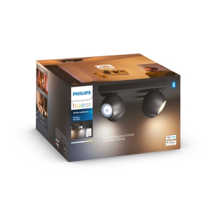 Philips Hue White ambiance Foco de cuatro luces Buckram