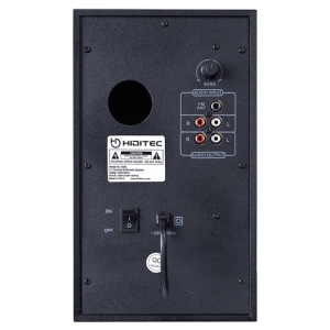 Hiditec H400 Dark Edition 40 W Negro 2.1 canales