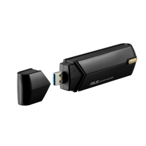 Alternative view of ASUS USB-AX56 adaptador y tarjeta de red WLAN 1775 Mbit/s