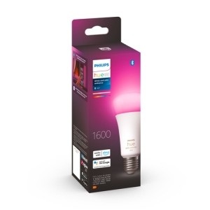 Philips Hue White and Color ambiance Bombilla inteligente A67 - E27 - 1600