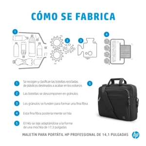HP Maletín para portátil Professional de 14,1 pulgadas