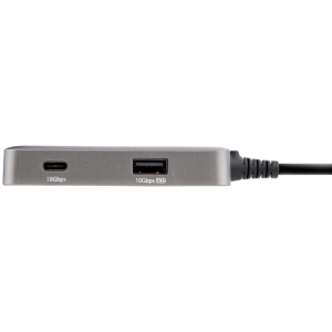 StarTech.com Adaptador Multipuertos USB C - USB-C a HDMI 2.0 4K 60Hz, PD con Paso de 100W - Hub USB de 3 Puertos de 10Gbps - Mini Docking Station USB Tipo C Portátil - Cable de 25cm StarTech.com Adaptador Multipuertos USB C - USB-C a HDMI 2.0 4K 60Hz, PD con Paso de 100W - Hub USB de 3 Puertos de 10Gbps - Mini Docking Station USB Tipo C Portátil - Cable de 25cm