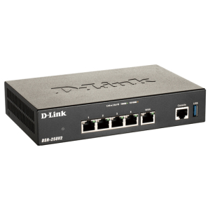 D-Link DSR-250V2 router inalámbrico Gigabit Ethernet Negro D-Link DSR-250V2 router inalámbrico Gigabit Ethernet Negro