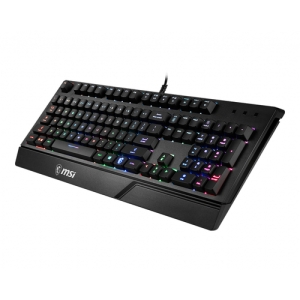 MSI VIGOR GK20 teclado USB QWERTY Español Negro