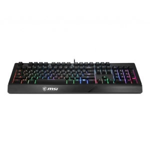 MSI VIGOR GK20 teclado USB QWERTY Español Negro