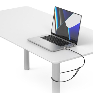 Compulocks MBPR16LDG02KL cable antirrobo Negro, Plata