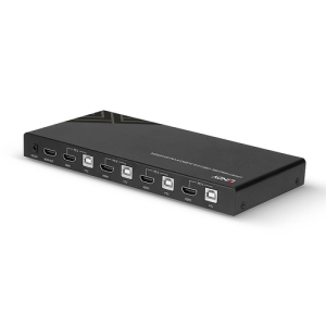 Alternative view of Lindy 32810 interruptor KVM Negro