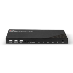 Lindy 32810 interruptor KVM Negro