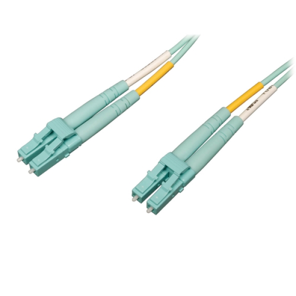 Tripp Lite N820-01M-OM4 Cable Patch de Fibra Dúplex Multimodo de 50/125 OM4 LSZH de 10Gb / 100Gb (LC/LC)