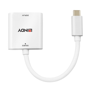 1 m USB Tipo C HDMI Blanco